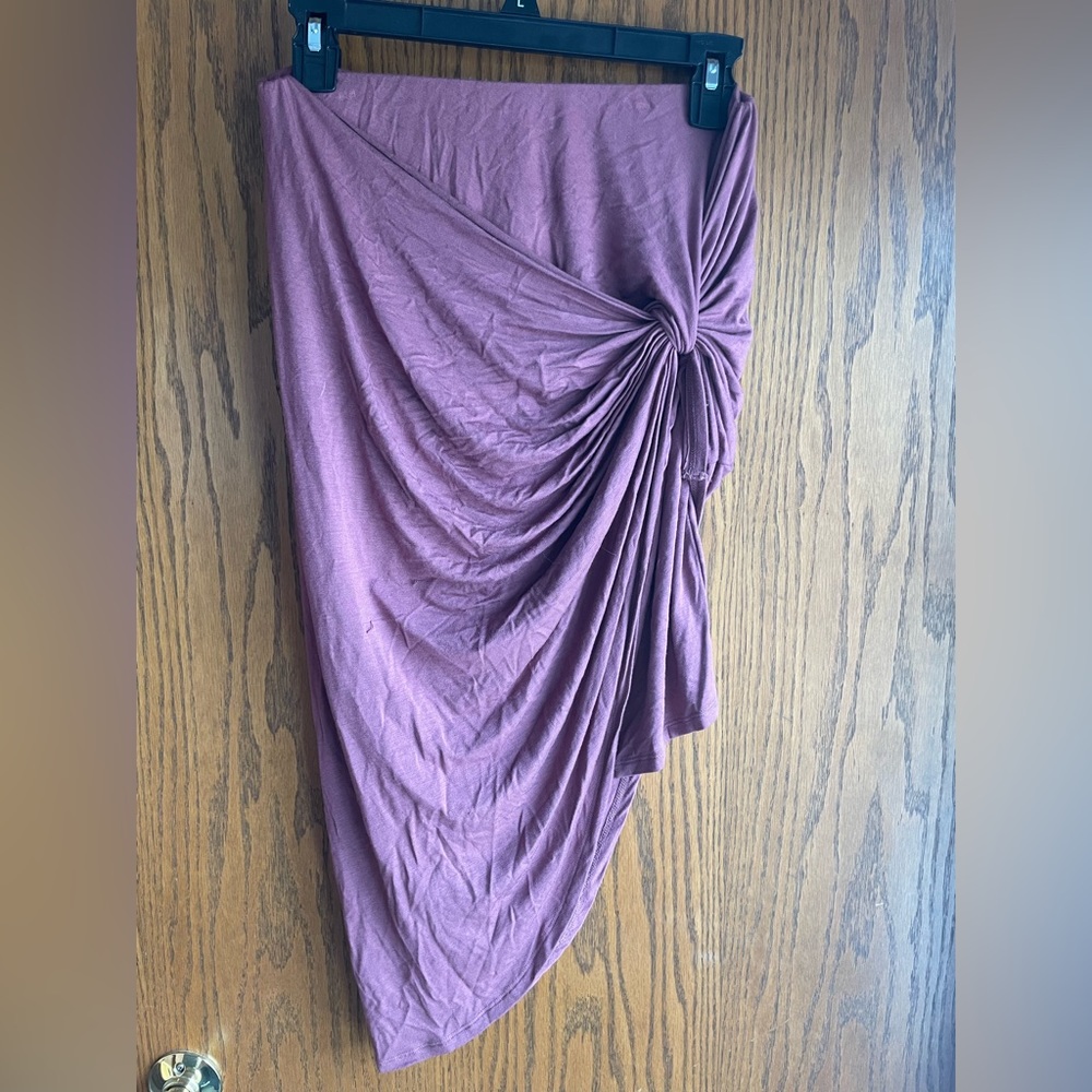 Snitched Midi Skirt